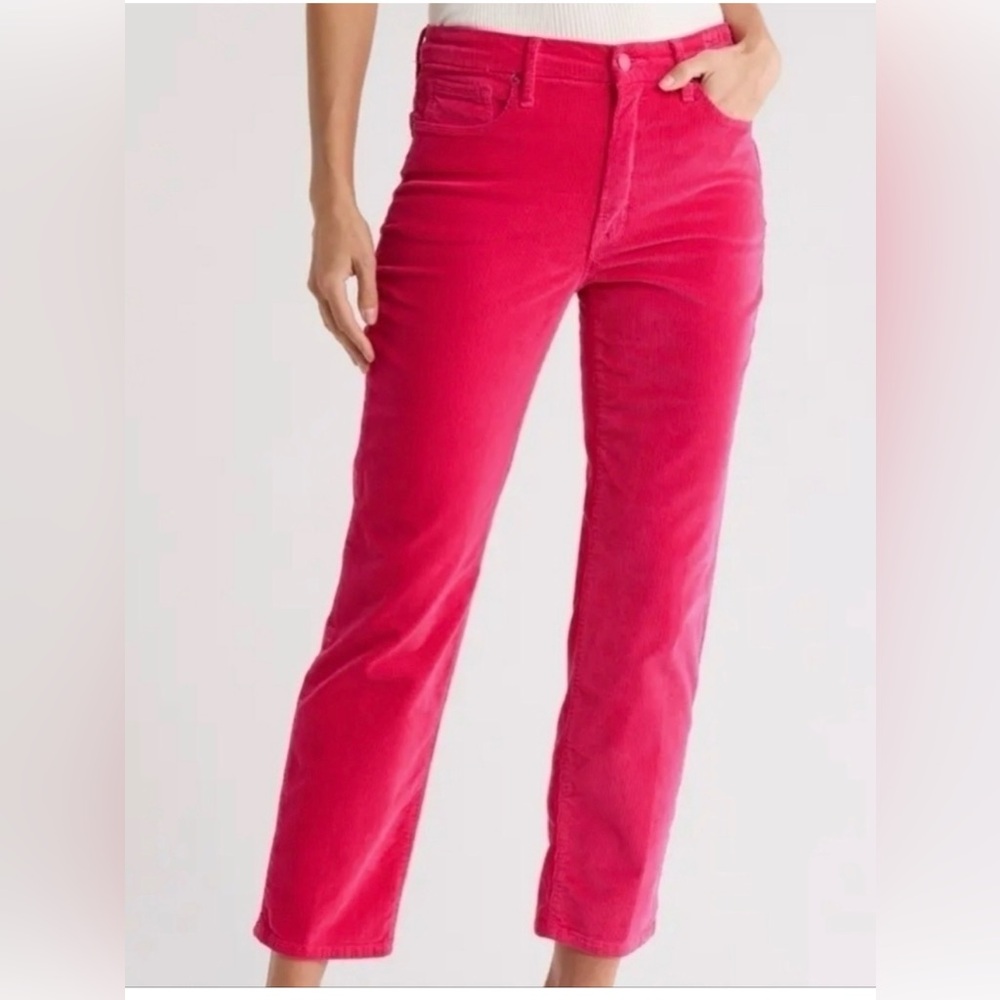 Good American "Good Classic" Love Potion Corduroy Pants NWT
